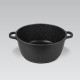 Maestro MR-4628C Pot with lid 28 cm 5,8 l Black
