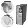 Qoltec 52283 Uninterruptible Power Supply UPS | 6kVA | 6000W | Power factor 1.0 | LCD | EPO | USB | On-line