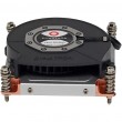 Inter-Tech Q-3 Processor Heatsink/Radiator 8 cm Black, Silver 1 pc(s)