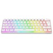 Wired mechanical keyboard - Rampage RADIANT K11 White RGB
