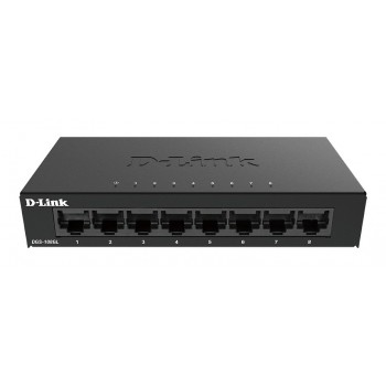 D-Link DGS 108GL - switch - 8 porte -