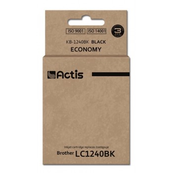 Actis KB-1240BK ink (replacement for Brother LC1240BK/LC1220BK Standard 19ml black)