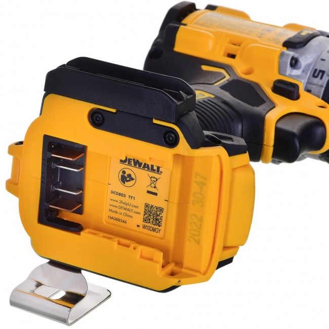 Drill/driver 18V BL DCD805NT DEWALT