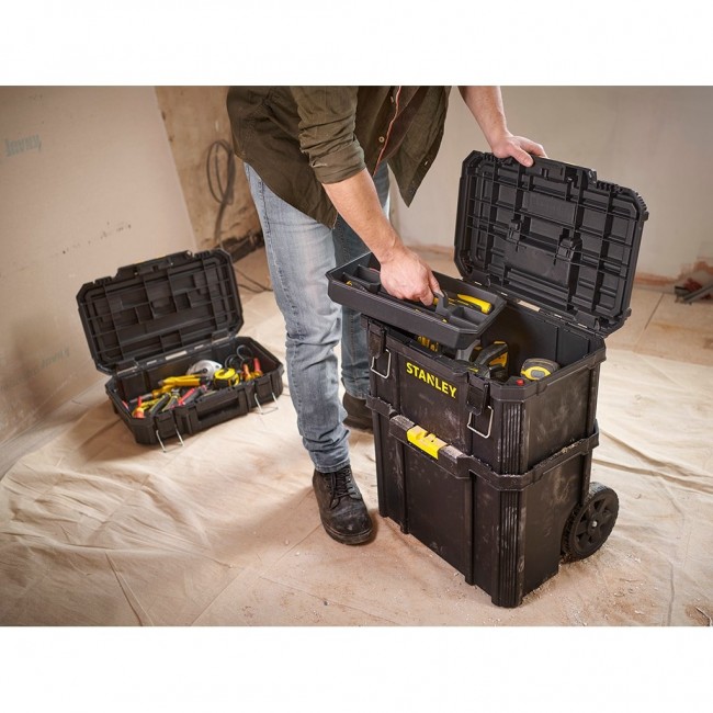 Stanley STST83319-1 equipment case Trolley case Black, Yellow Stanley STST83319-1 equipment case Trolley case Black, Yellow