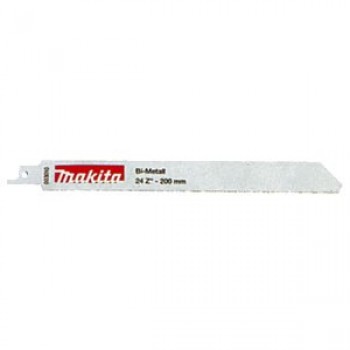 MAKITA BIM RECIPROCATING SAW BLADE 200x0,9mm /5pcs. STEEL, MET. COLOUR. 1.2-3mm