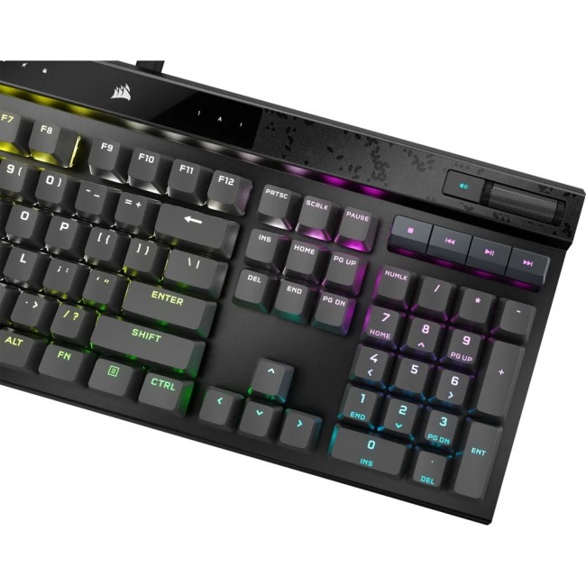 Corsair K70 MAX keyboard Gaming USB US English Black Corsair K70 MAX keyboard Gaming USB US English Black