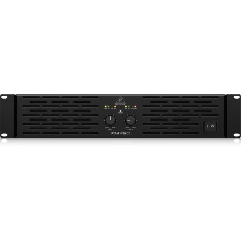 Behringer KM750 audio amplifier 2.1 channels Black