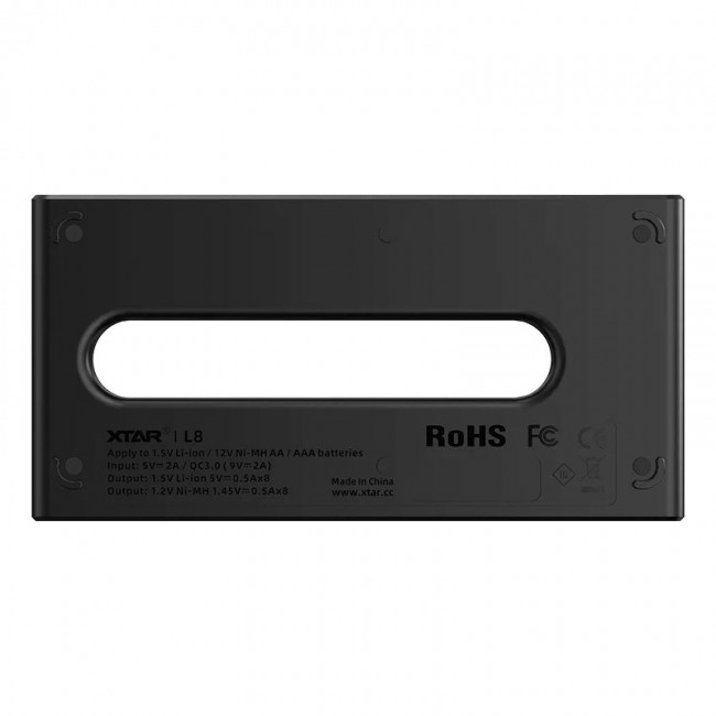 Battery charger AA/AAA 1,5 V i 1,2V, smart - 8 slots Battery charger AA/AAA 1,5 V i 1,2V, smart - 8 slots