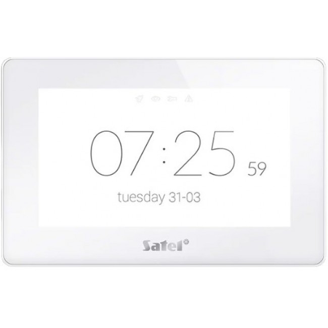 SATEL KEYPAD WITH TOUCH SCREEN 7 INCH INT-TSH2-W (WHITE)