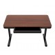 Activejet desk with electric height adjustment 140x70 ET119W-C black/walnut