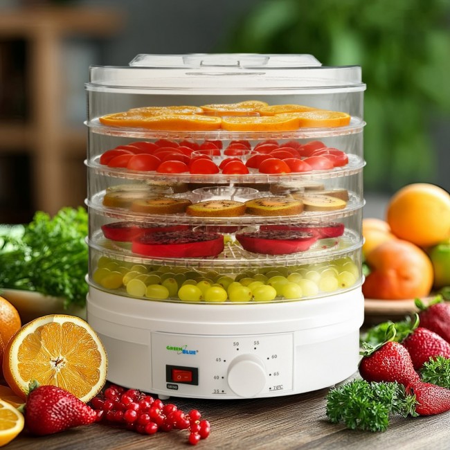 GreenBlue GB190 - 350 W - 5 Separate Compartments - 35 to 70 C