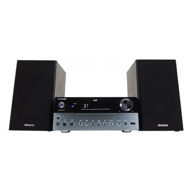 Aiwa MSBTU-700DAB home audio system Home audio micro system 25 W Arctic blue, Black