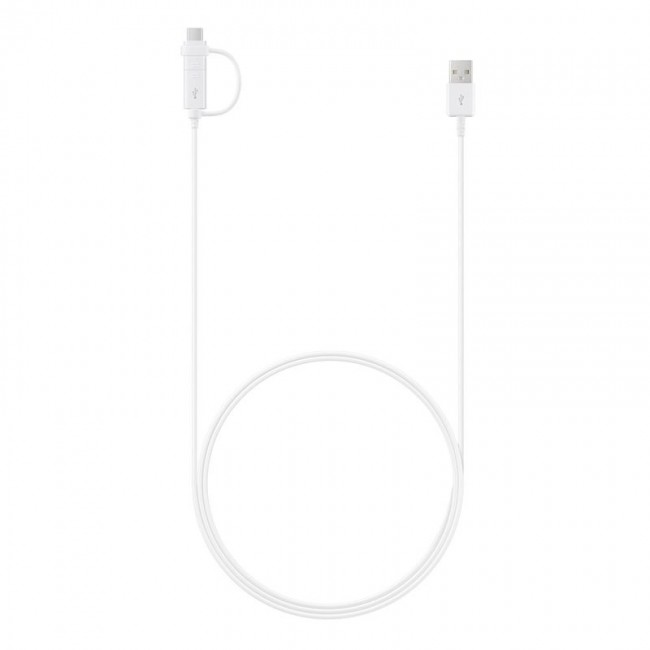 Samsung EP-DG930 USB cable 1.5 m USB 2.0 USB A USB C/Micro-USB B White