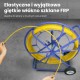 FIBERGLASS CABLE PULLER 9mm/100m (REMOTE CONTROL/STEEL) PE + STAND FIBERGLASS CABLE PULLER 9mm/100m (REMOTE CONTROL/STEEL) PE + STAND