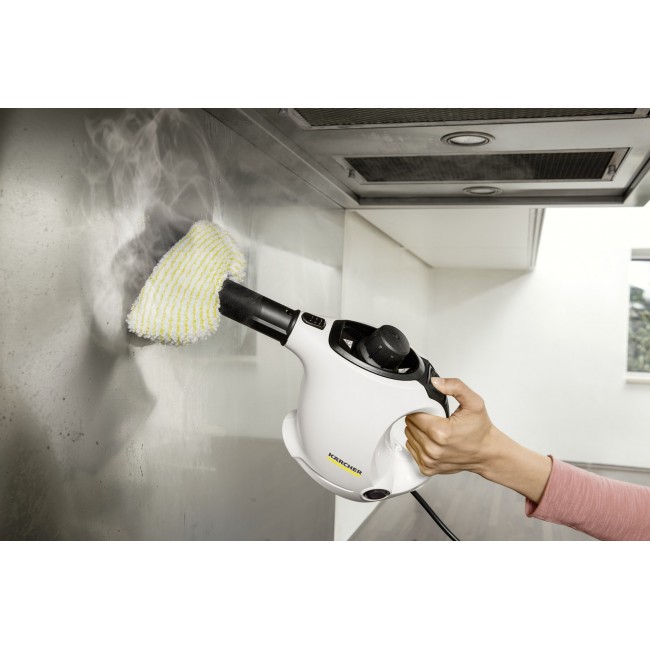 K rcher SC 1 EasyFix Portable steam cleaner 1200 W Black, White
