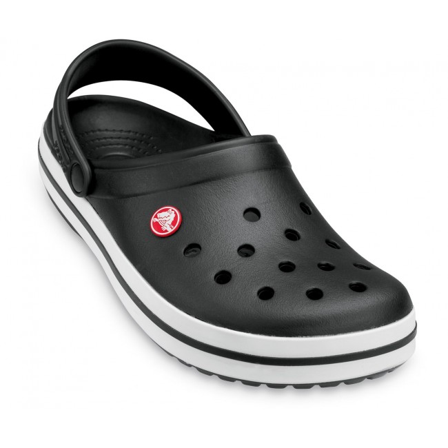 Crocs Crocband Clogs Unisex Black, White