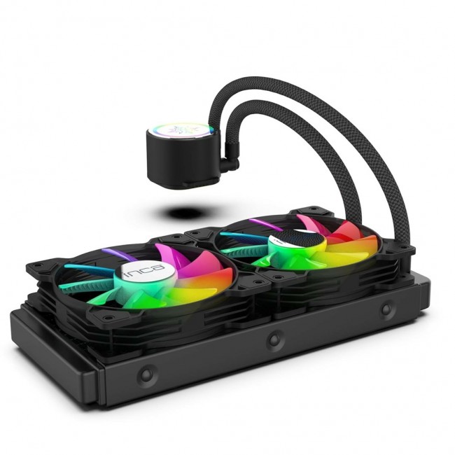Inca ISS-02XN computer cooling system Computer case Liquid cooling kit 12 cm Black Inca ISS-02XN computer cooling system Computer case Liquid cooling kit 12 cm Black