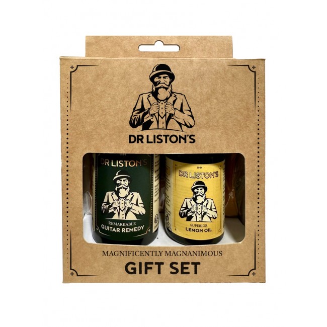 Dr. Liston s Guitar Fretboard Care Gift Set DR-GS-GRLO - zestaw do czyszczenia gitary i pielęgnacji podstrunnicy