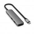 Satechi ST-P4SM interface hub USB Type-C 10000 Mbit/s Grey