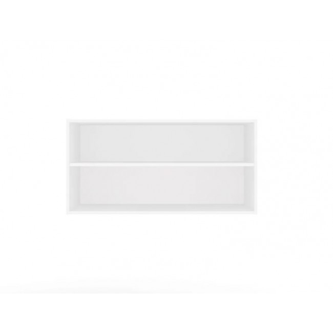 OPENO 100 WHITE Extension Unit Modular Wardrobe Shelf, 100 cm, for the Bedroom OPENO 100 WHITE Extension Unit Modular Wardrobe Shelf, 100 cm, for the Bedroom