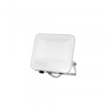 Projektor LED V-TAC 50W SAMSUNG CHIP PRO-S Bia y VT-44055 6500K 4270lm 5 Lat Gwarancji