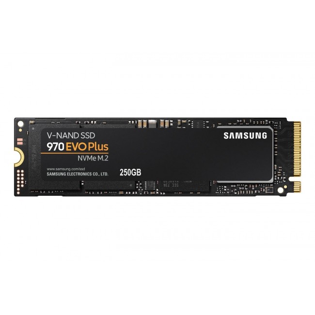 Samsung 970 EVO Plus 250 GB M.2 PCI Express 3.0 NVMe V-NAND MLC Samsung 970 EVO Plus 250 GB M.2 PCI Express 3.0 NVMe V-NAND MLC
