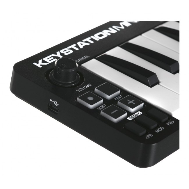 M-AUDIO Keystation Mini 32 MK3 MIDI keyboard 32 keys USB Black, White M-AUDIO Keystation Mini 32 MK3 MIDI keyboard 32 keys USB Black, White