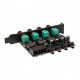Lamptron CP436 fan speed controller 4 channels Black, Green Lamptron CP436 fan speed controller 4 channels Black, Green