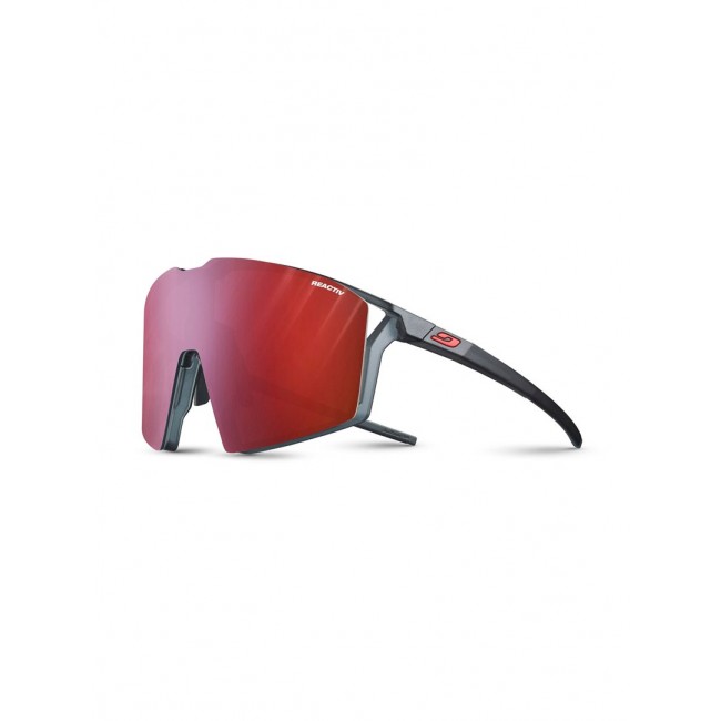 Glasses Julbo Edge - matte black/orange | Reactiv 0-3 Hc Glasses Julbo Edge - matte black/orange | Reactiv 0-3 Hc