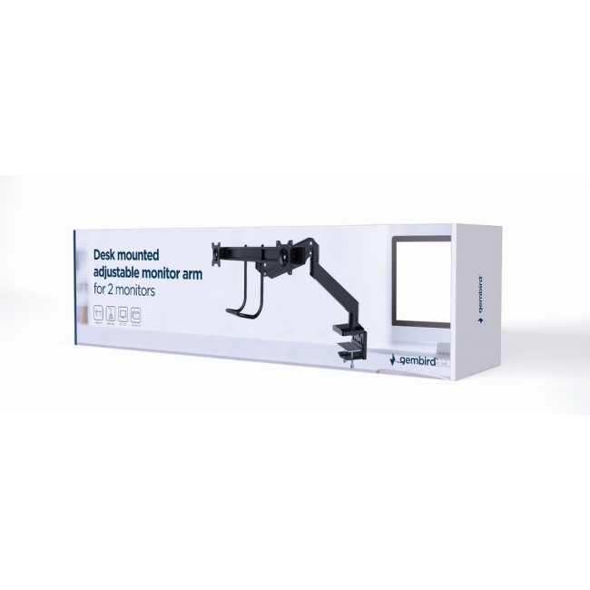 Gembird MA-DA2-04 monitor mount / stand 81.3 cm (32 Gembird MA-DA2-04 monitor mount / stand 81.3 cm (32