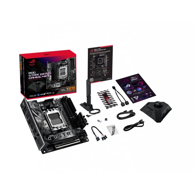 ASUS ROG STRIX X870-I GAMING WIFI AMD X870 socket AM5 mini ITX motherboard ASUS ROG STRIX X870-I GAMING WIFI AMD X870 socket AM5 mini ITX motherboard