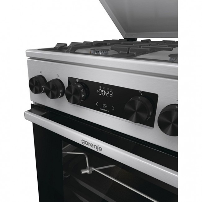 Gorenje GKS5C71XF Freestanding cooker with oven Silver Gorenje GKS5C71XF Freestanding cooker with oven Silver