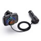 Savio TR-14 Transmiter FM z Bluetooth i adowarką PD 87.6 - 107.9 MHz Bluetooth/USB Black Savio TR-14 Transmiter FM z Bluetooth i adowarką PD 87.6 - 107.9 MHz Bluetooth/USB Black