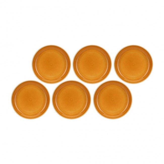 ROSE&TULIPANI 6 Soup Plates Set Orange ROSE&TULIPANI 6 Soup Plates Set Orange