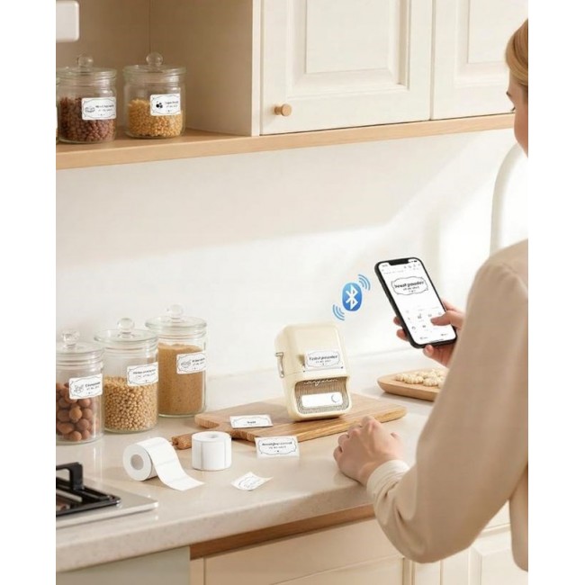 Niimbot B21 S Label Printer, white