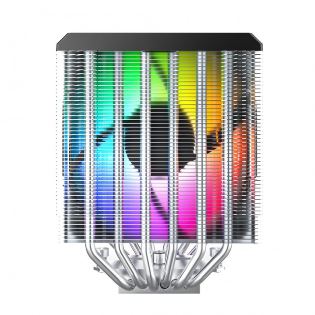 Montech NX600 ARGB Processor Air cooler 12 cm Black 1 pc(s) Montech NX600 ARGB Processor Air cooler 12 cm Black 1 pc(s)