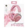 Deltaco Gaming GAM-030-P headphones/headset Wired Head-band USB Type-A Pink
