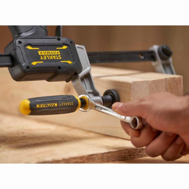 Stanley FATMAX FMHT83008-0 clamp F-clamp 46 cm Black, Grey, Yellow