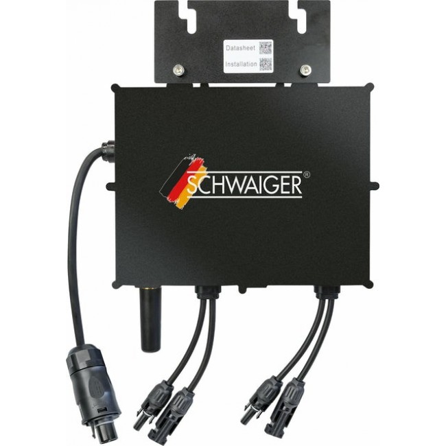Schwaiger SOWR0806 power adapter/inverter Indoor Black