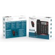amplicomms BigTel 50 Alarm Plus Analog telephone Caller ID Dark Grey