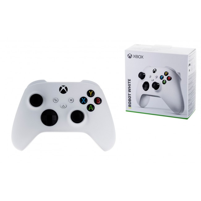 Microsoft Xbox Wireless Controller White Gamepad Xbox Series S,Xbox Series X,Xbox One,Xbox One S,Xbox One X Analogue / Digital Bluetooth/USB Microsoft Xbox Wireless Controller White Gamepad Xbox Series S,Xbox Series X,Xbox One,Xbox One S,Xbox One X Analogue / Digital Bluetooth/USB