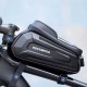 Rockbros B68 Bike frame bag Phone pocket 1.7l Black Rockbros B68 Bike frame bag Phone pocket 1.7l Black