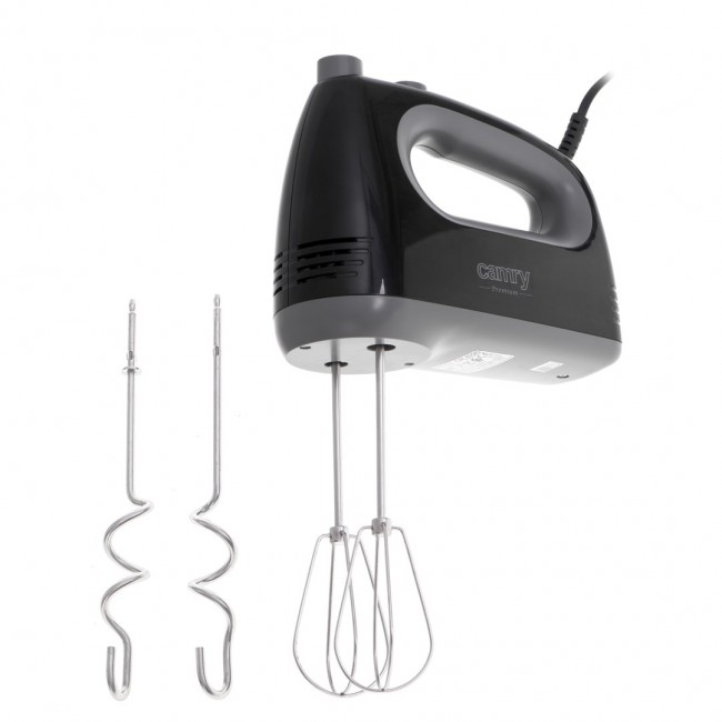Camry Premium CR 4220B mixer Hand mixer 750 W Black, Grey Camry Premium CR 4220B mixer Hand mixer 750 W Black, Grey