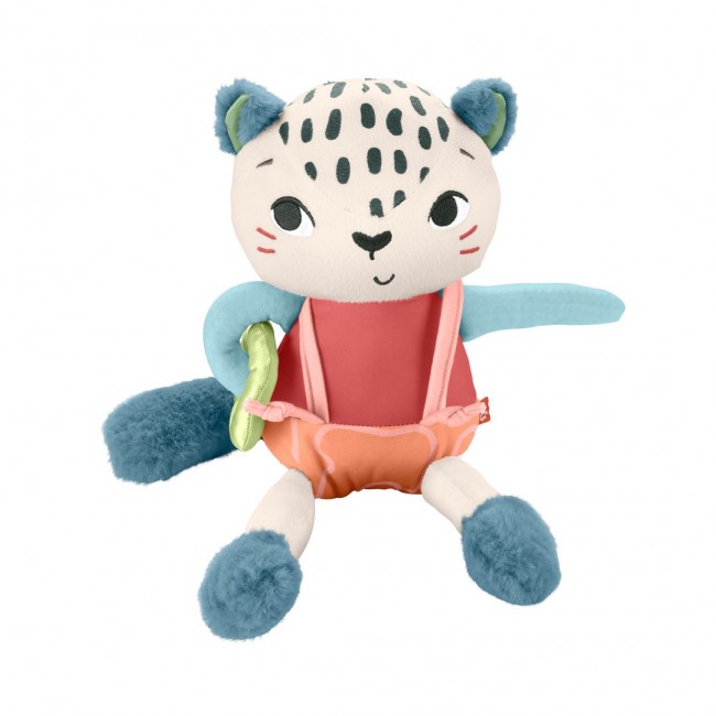 Fisher-Price Planet Friends Spotting Fun Snow Leopard Baby Sensory Toy