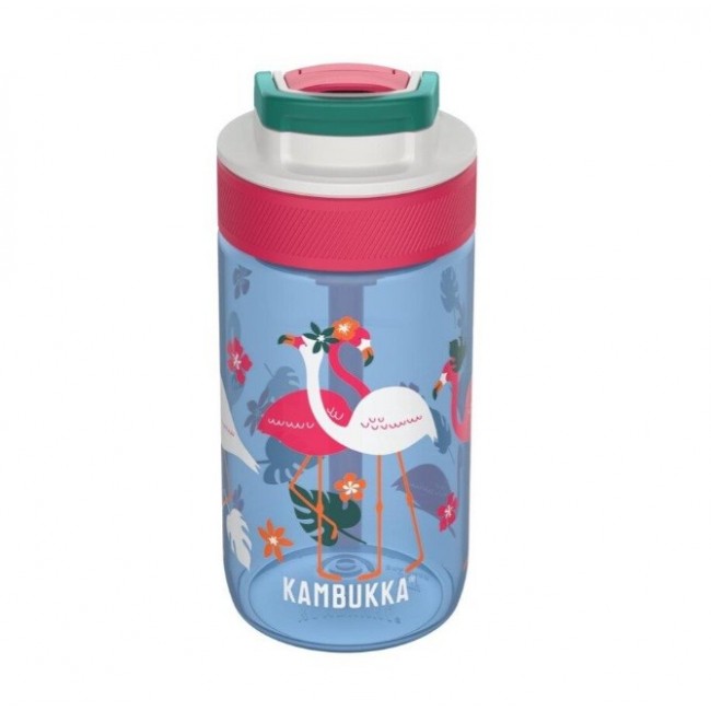 Kambukka Lagoon 400ml Blue Flamingo baby water bottle Kambukka Lagoon 400ml Blue Flamingo baby water bottle