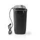 Nedis PASH120BKA4 paper shredder Strip shredding 22 cm Black