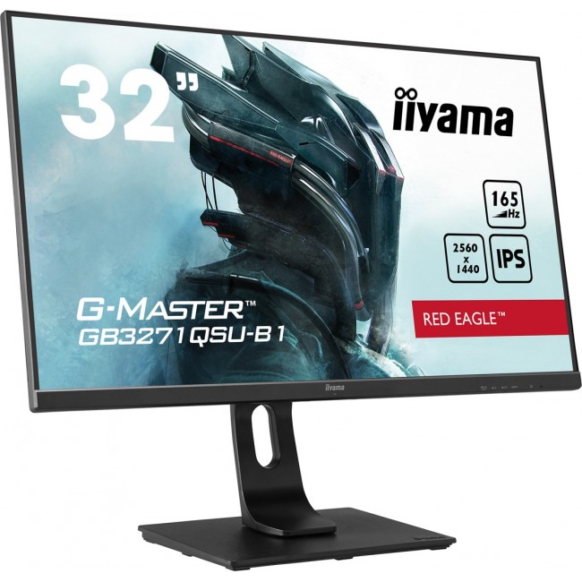 iiyama G-MASTER Unleash your full gaming potential with the 165Hz GB3271QSU Red Eagle guaranteeing 1ms MPRT iiyama G-MASTER Unleash your full gaming potential with the 165Hz GB3271QSU Red Eagle guaranteeing 1ms MPRT