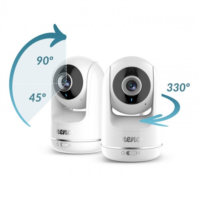 Neno Vista rotating video baby monitor with wireless receiver Neno Vista rotating video baby monitor with wireless receiver