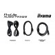 iiyama ProLite 27 QHD IPS technology panel with 150mm height adjustable stand and 100Hz refresh rate