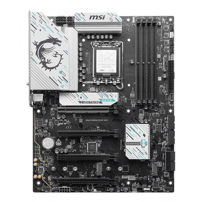 MSI B860 GAMING PLUS WIFI motherboard Intel B860 LGA 1851 (Socket V1) ATX MSI B860 GAMING PLUS WIFI motherboard Intel B860 LGA 1851 (Socket V1) ATX
